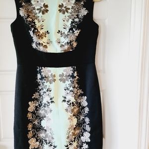 London Times dress business casual dress, black cocktail dress size 8